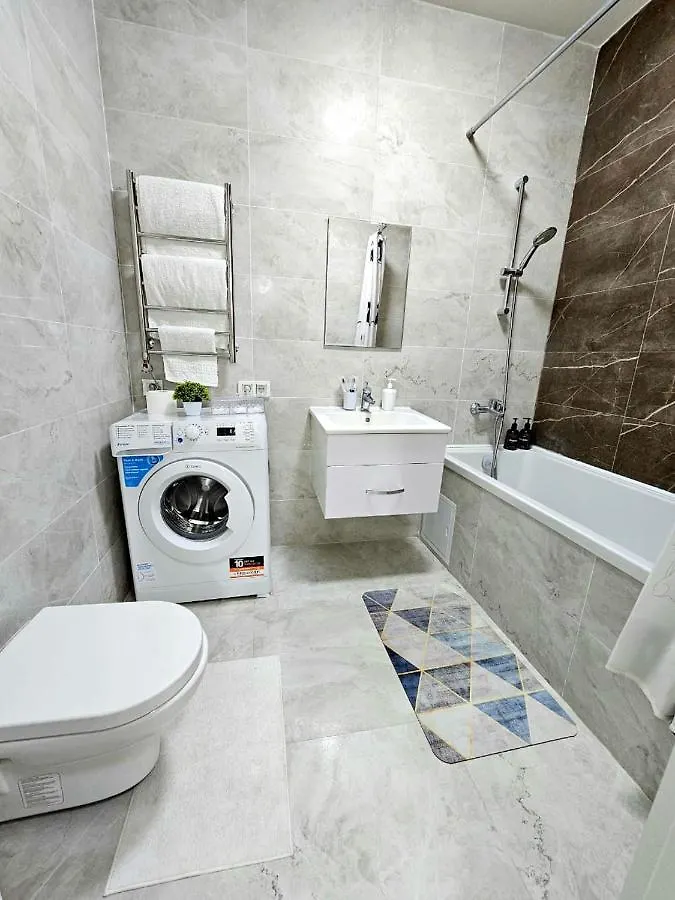 Braun Residence: Modern Comfort Near Mega Alma-Ata Apartment